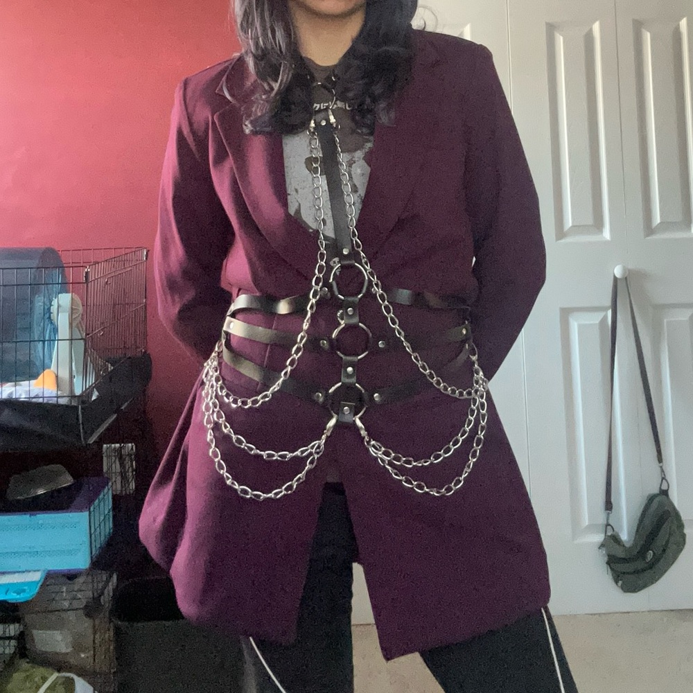 Goth Chain Harness